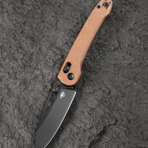 Bestech Cobber BG68 Folding Knife — 3.37" 14C28N Blade | G-10 & Micarta Handles