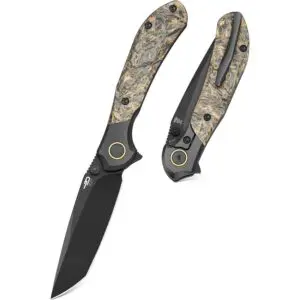 BESTECH Constellation BT2501C 3.055″ M-CUT Blade Titanium Handle