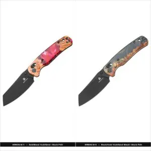 BESTECHMAN CICADA'S WING - Wood & Resin Scales, B-Lock BMK06-W