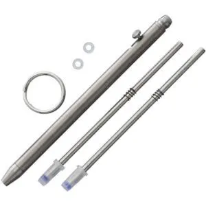 Flytanium Mini Bolt-Action Titanium Pen