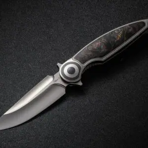 Ketuo Rike Knife - Viper 2 | Integral 6AL4V Titanium | Bohler M398