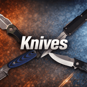 EDC knives for sale including folders and fixed blades