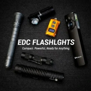EDC flashlights compact and powerful for everyday carry