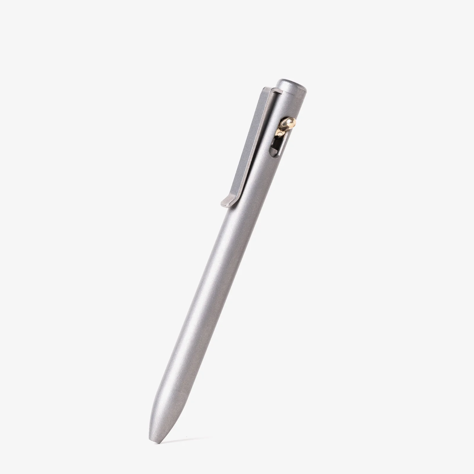 Tactile Turn Switch Pen Titanium Stonewash Short