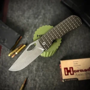McNees Knives Dixon - 3.75" Blade - Magnacut - FRAG (BRNZ-A)