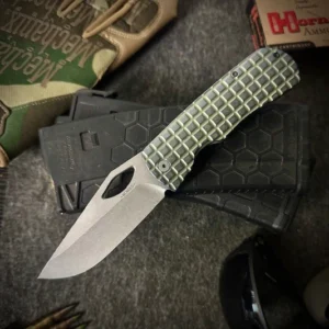 McNees Knives - Dixon - 3.75" Blade - Magnacut - FRAG (BLU-A)