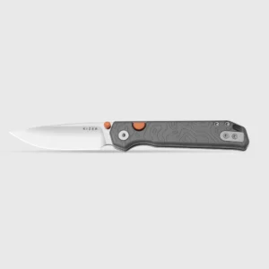 Kizer Begleiter 2.9 | Kizer Button Liner Lock™ | Gray Aluminum | S35VN | Ki3458.2BDA1