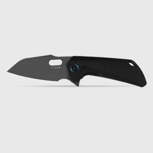 Kizer Takahe | Titanium Handle | Blue Pivot Collar | Matte DLC Ultra | Ki3701A2
