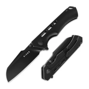 Kizer Crest | S35VN | Titanium | Gecko Customz | Ki3714A2