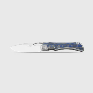 Kizer Allure | Balanced Form | S45VN | Micarta With Vortex Pattern | Ki4763LDA1