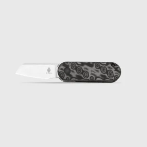 Kizer Mini Bay | 14C28N | Vortex Pattern Micarta | V2583A6