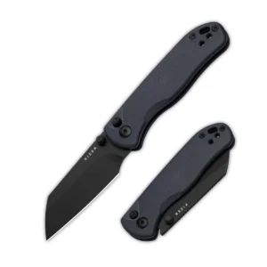 Kizer Drop Bear® 2 | Kizer Button Liner Lock™ | Nitro-V | Richlite | Matte DLC Coating | V3619.2CS1