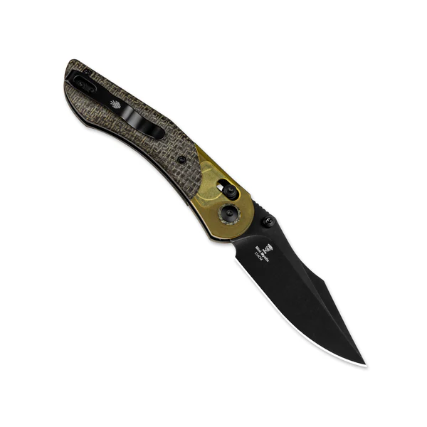 Kizer Mini Mystic | 154CM | Burlap Micarta+PEI | V3636C1