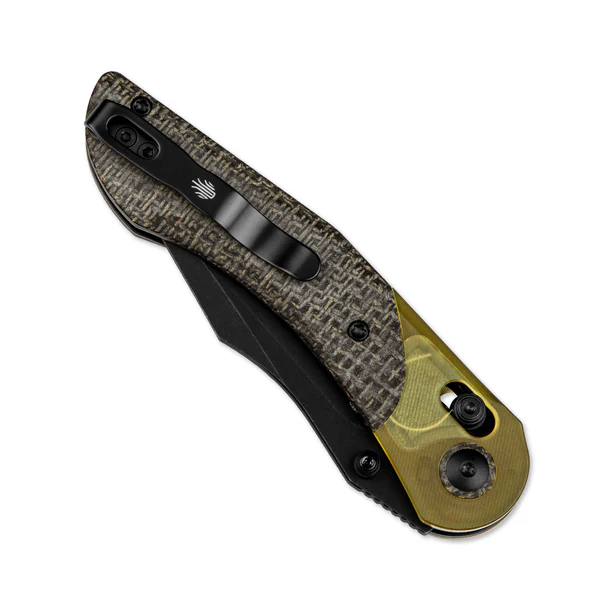 Kizer Mini Mystic | 154CM | Burlap Micarta+PEI | V3636C1