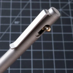 Tactile Turn Switch Pen Titanium Mechanism